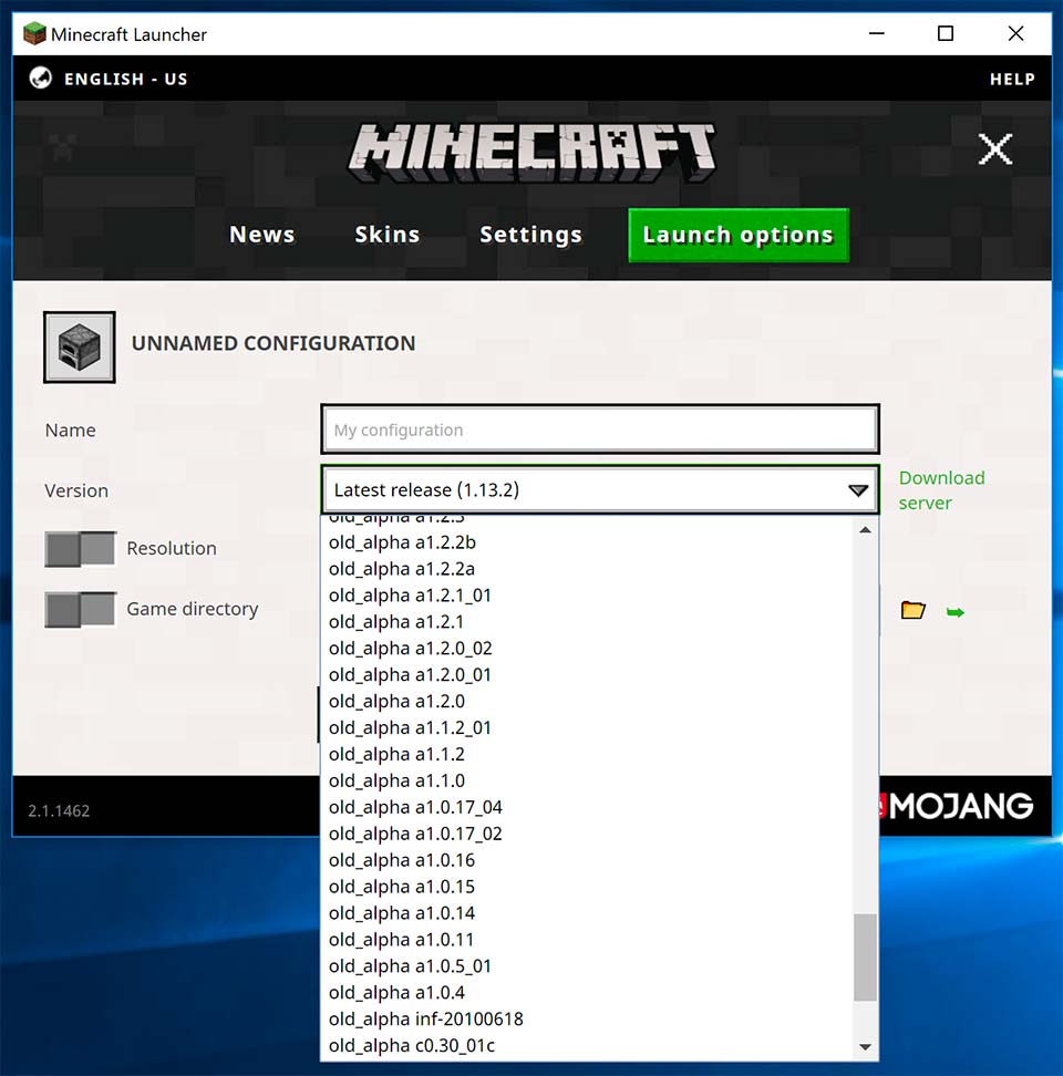 mojang minecraft windows 10 code